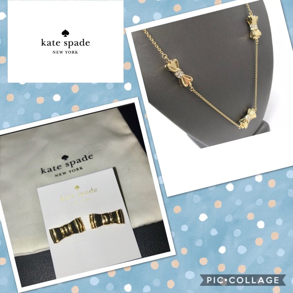 kate spade Jewelry - NWT Kate Spade earrings and NECKLACE (see pics)